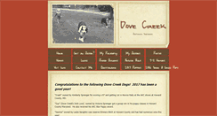 Desktop Screenshot of dovecreekaussies.com